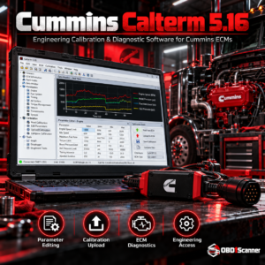 Cummins Calterm 5.16 – Advanced Engine Calibration & Diagnostic Tool (One Laptop Install)