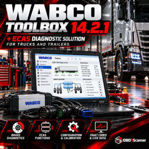 WABCO ToolBox Software 14.2.1  With ECAS Diagnostic Solution for Trucks and Trailers (One Laptop Install)