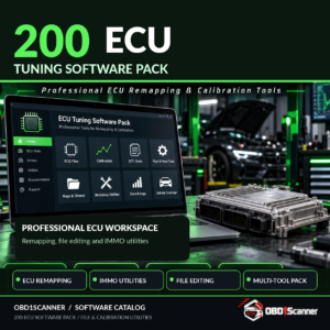 200 ECU Tuning Software Pack — Professional ECU Remapping & IMMO Tools