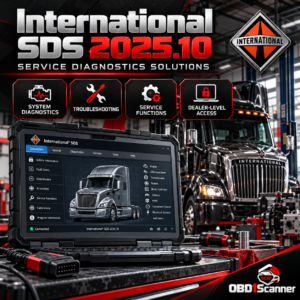 International Service Diagnostics Solutions (SDS) 2025.10 – Navistar Diagnostic Software