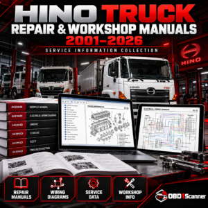 Hino Truck Repair & Workshop Manuals 2001–2026 – Service Information Collection