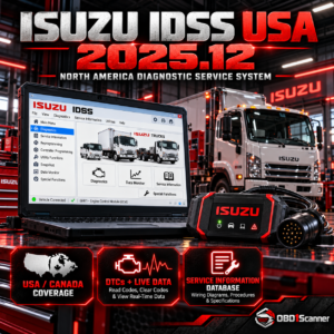 Isuzu IDSS USA 2025.12 – North America Diagnostic Service System