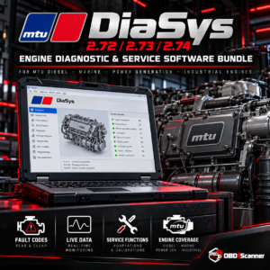 MTU DiaSys 2.72 / 2.73 / 2.74 – Engine Diagnostic & Service Software Bundle