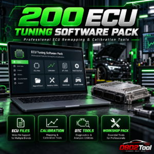 200 ECU Tuning Software Pack — Professional ECU Remapping & IMMO Tools