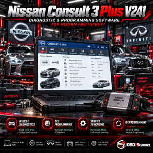 Nissan Consult 3 Plus V241 — Diagnostic & Programming Software for Nissan and Infiniti