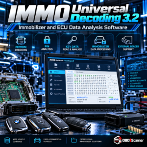 IMMO Universal Decoding​ 3.2 Immobilizer and ECU Data Analysis Software