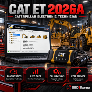 CAT ET 2026A – Caterpillar Electronic Technician Diagnostic Software