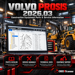 Volvo PROSIS 2026.03 – Construction Equipment Parts & Service Information